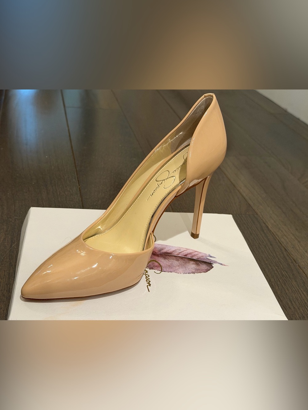 Jessica Simpson Patent Leather Paryn Pumps
